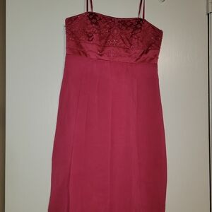 Davids Bridal formal dress, pink
